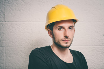 Worker portrait