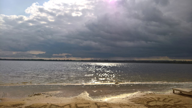 Desert beach