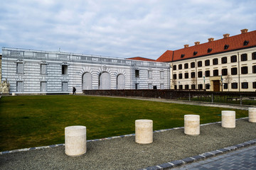 The Budapest castle district with important buildings. The National Dance Theater. © Sulugiuc