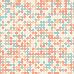 Abstract background pattern with  colors circles.