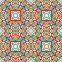 Seamless pattern. Vintage decorative elements