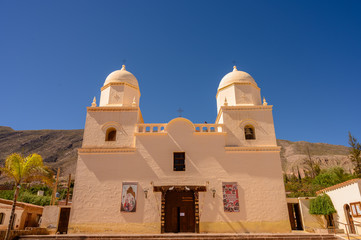Fototapeta premium Église dans la quebrada de Humahuaca