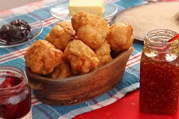 Traditional Bosnian and Balkan donuts