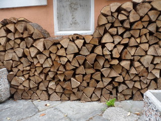 catasta di legno