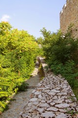 old stone path