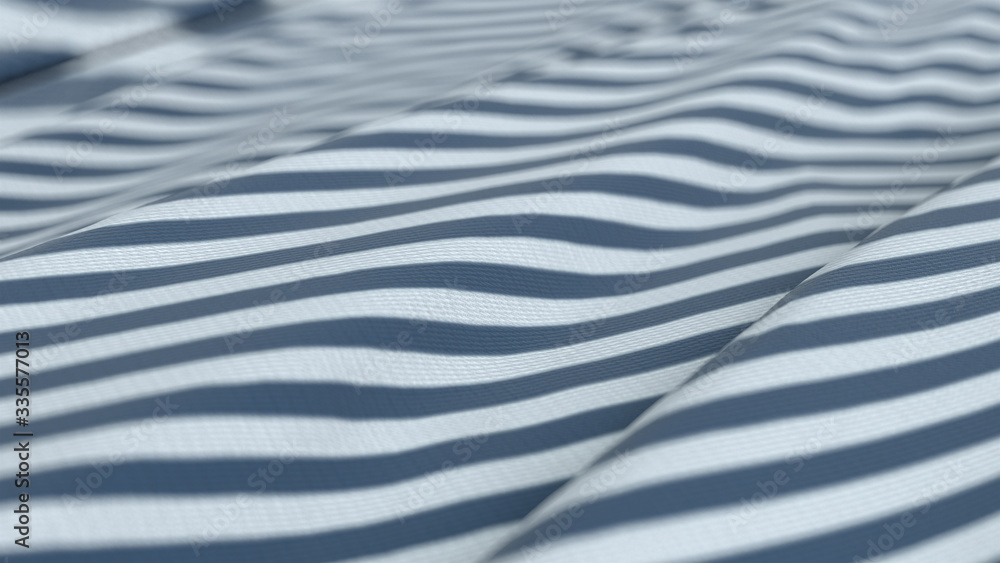 Poster abstract background with cloth surface, line pattern on the surface, minimalistic concept with depth