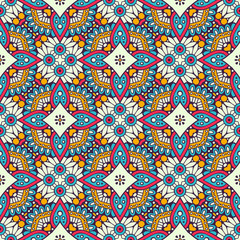 Seamless pattern. Vintage decorative elements