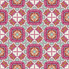 Seamless pattern. Vintage decorative elements