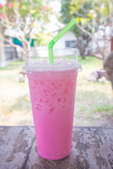 strawberry smoothie