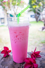 strawberry smoothie