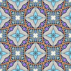 Seamless pattern. Vintage decorative elements