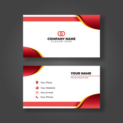 Modern business card Template, modern design vector Creative