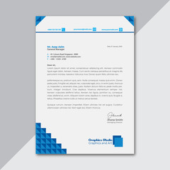 Corporate Letterhead Template 