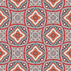 Seamless pattern. Vintage decorative elements