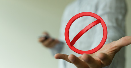 corona economy 3d digital effect