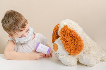 Self-isolation with children due to the coronavirus pandemic