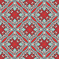 Seamless pattern. Vintage decorative elements