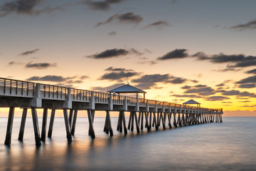 Juno, Florida, USA at the Juno Beach Pier © SeanPavonePhoto