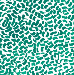 Hand-drawn abstract background illustration - green strokes
