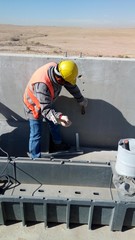construction worker on a construction site