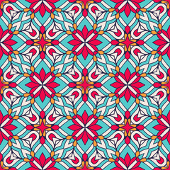 Seamless pattern. Vintage decorative elements
