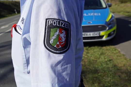 Allgemeine Verkehrskontrolle der Polizei