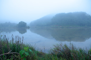 Fototapeta na wymiar Landscape of lake