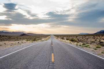 road in the desert