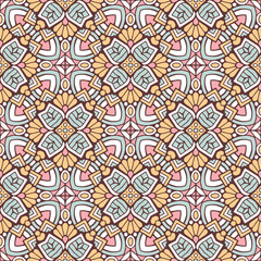 Seamless pattern. Vintage decorative elements