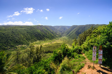 Pololu valley lookout - Big Island, Hawaii