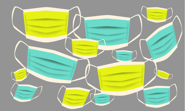 Breathing mask - vector