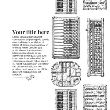 Template with different  Abacus.