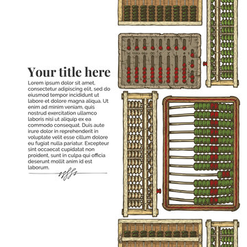Template with different  Abacus.