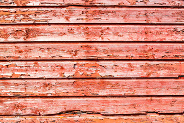 Red Painted Wall