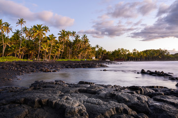 Punaluʻu Beach park - Big Island, Hawaii