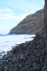 Espagne, Tenerife, plage de  Bollulo