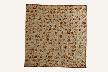 Matzah. Traditional Jewish food for Passover.