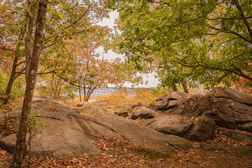 Bear Mountain State Park in New York is an icon and has been around for decades. Exploring this fascinating outdoor playground makes for a great day, and in Autumn, the state park's many trees color
