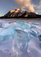 Abraham Lake Alberta Canada