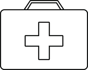 An illustration icon of a First Aid Kit