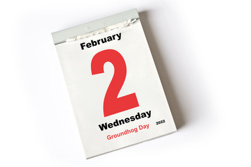 2. February 2022 Groundhog Day