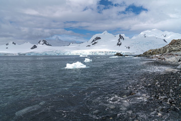 sea Antarctica iceberg coast in Antarctica South pole