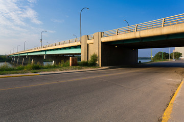 Dienfenbaker Bridge in Prince Albert