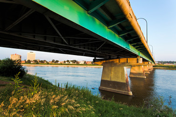 Dienfenbaker Bridge in Prince Albert