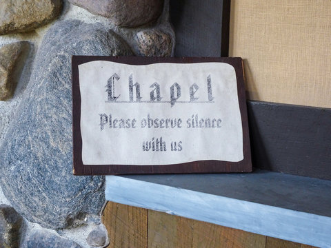 Abby of Genesee Chapel Sign
