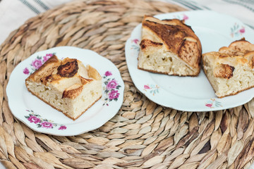 ciasto z jabłkami
