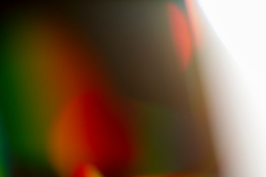 Light leak texture on black background.