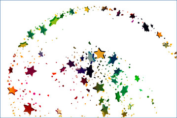Falling star background