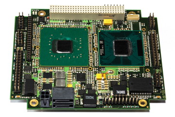 Modern electronic rugged embedded CPU board