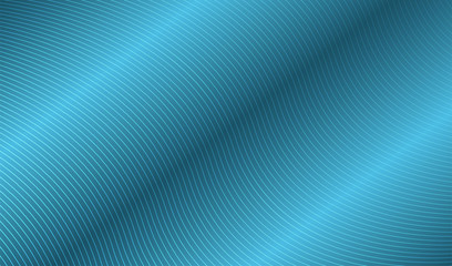 Modern blue wave abstract background. Curve lines on a dark blue background. Vector illustration